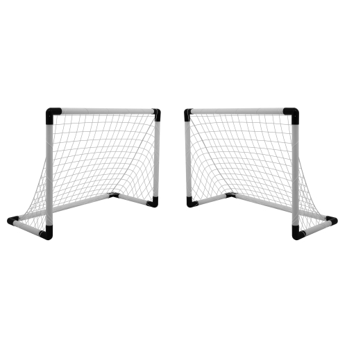 Duża Biała Bramka dla dzieci 2w1 z akcesoriami HF523